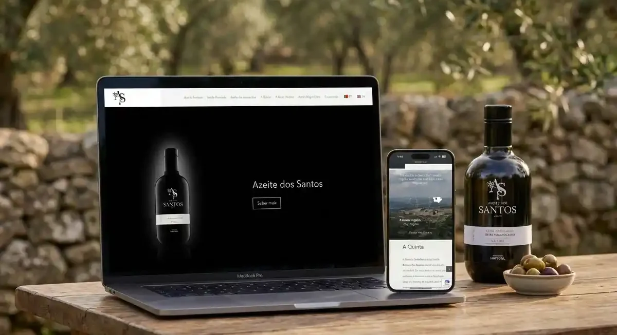 A Wolf Smart Industries desenvolveu de raiz um website e uma app mobile para a empresa @azeitedossantos. Criados com um design intuitivo, responsivo e com uma interface user-friendly, que garante uma experiência digital otimizada para qualquer dispositivo!⁣