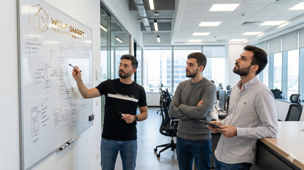 A sua montra digital aberta 24/7. Desenvolvemos sites e lojas online com design moderno e focados em converter visitantes em clientes fiéis.