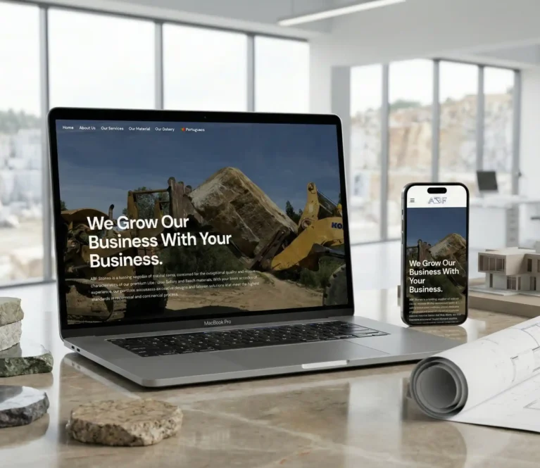 Recentemente, ajudámos a @abfstones , líder em pedra natural, a melhorar a sua presença digital.